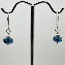 Load image into Gallery viewer, London Blue Topaz Sterling Silver Dangle | 0.75 | Blue/Silver | 1 Earrings