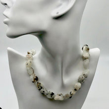 Load image into Gallery viewer, Unusual Tourmalinated Moonstone nugget bead strand - PremiumBead Alternate Image 5
