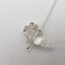 Load image into Gallery viewer, Dinosaur 2 Carved Quartz Triceratops Beads | 21.5x12x7.5mm | Clear - PremiumBead Alternate Image 4