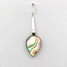 Load image into Gallery viewer, Labradorite Sterling Silver Drop Pendant | 1 5/8" |