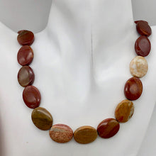 Load image into Gallery viewer, Fab Mookaite Pendant Bead Strand |20x16x5mm | Tan | Oval | 20 beads | - PremiumBead Primary Image 1