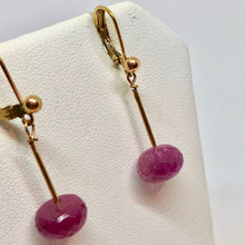 Load image into Gallery viewer, Rare Rubilite - Pink tourmaline & 14K Earrings 306985 - PremiumBead Primary Image 1