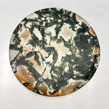 Load image into Gallery viewer, Limbcast Moss Agate Disc Pendant Bead | 28mm | Multi-Hue | Disc Pendant | 1 Bead - PremiumBead Alternate Image 3