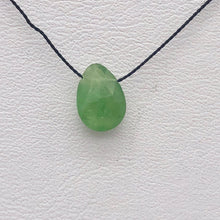 Load image into Gallery viewer, Deep Green Grossular Garnet Faceted Flat Briolette Bead, 8.5x6mm, 5131 - PremiumBead Alternate Image 3