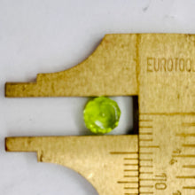 Load image into Gallery viewer, Peridot AAA Faceted Parcel Rondelle | 6mm | Green | 4 Beads
