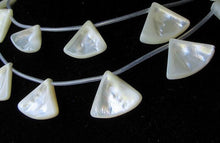 Load image into Gallery viewer, 5 Mother of Pearl 20x14x4mm to 27x22x4mm Briolette Beads 9601 - PremiumBead Primary Image 1
