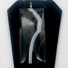 Load image into Gallery viewer, Semi Precious Stone Jewelry Sardonyx Agate Necklace Pendant 14Kgf | 3" Long |