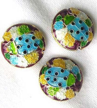 Load image into Gallery viewer, 2 Cloisonne Sky Blue Ladybug Pendant 18x7mm Beads 8636F - PremiumBead Primary Image 1