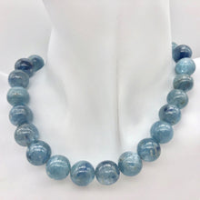Load image into Gallery viewer, 4 Shimmering Blue Kyanite 12mm Round Beads 5597 - PremiumBead Alternate Image 9