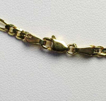 Load image into Gallery viewer, Italian! 10K Gold Figaro Link Chain 16" Necklace 10018A - PremiumBead Alternate Image 4