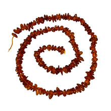 Load image into Gallery viewer, Amber Nugget Chip Bead Strand | 6x4x3 to 9x4x4mm | Orange | 150 Beads |