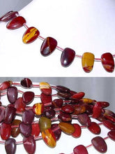 Load image into Gallery viewer, Red Mookaite Tongue Briolette Bead Strand 108464 - PremiumBead Alternate Image 3