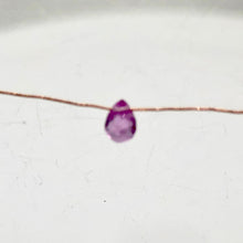 Load image into Gallery viewer, AAA Natural Brilliant Pink Sapphire .25cts Briolette Bead | 1 Bead |