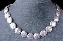 Load image into Gallery viewer, 1 Warm Platinum 13.5mm Coin Pearl 004774 - PremiumBead Alternate Image 2