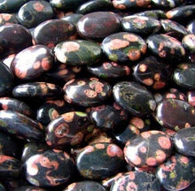 Load image into Gallery viewer, 4 Peach Blossom Jasper Flat Oval Beads 008271 - PremiumBead Alternate Image 2