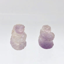 Load image into Gallery viewer, Charmer Carved Amethyst Snake Serpent Beads | 20x11x7mm | Purple - PremiumBead Alternate Image 4