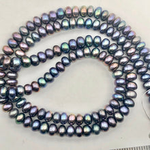 Load image into Gallery viewer, 12 Rainbow Peacock 8x4-7x5mm Pearls - PremiumBead Alternate Image 6