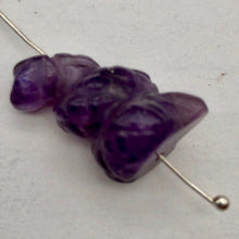 Load image into Gallery viewer, Amethyst Carved Snake Serpent Worry Stone Figurine | 20x11x7mm | Purple - PremiumBead Alternate Image 7