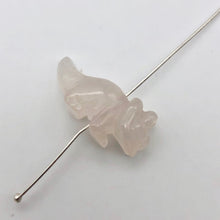 Load image into Gallery viewer, Dinosaur 2 Carved Rose Quartz Triceratops Beads | 22x12x7.5mm | Pink - PremiumBead Alternate Image 4
