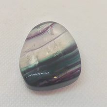 Load image into Gallery viewer, Fluorite Freeform Pendant Bead Clear/Purple/Teal 5432O - PremiumBead Alternate Image 2
