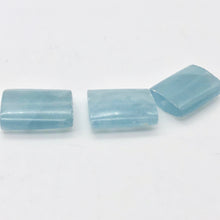 Load image into Gallery viewer, Aquamarine Bevelled Rectangle Pendant Bead | 19x15x6mm | Blue | 1 Bead | 00805p - PremiumBead Alternate Image 2