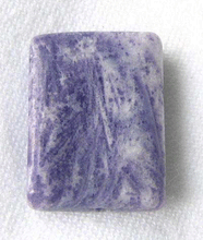 Load image into Gallery viewer, 2 Purple Flower Sodalite 20x15mm Pendant Beads 008414 - PremiumBead Primary Image 1