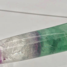 Load image into Gallery viewer, Multi-Hued 3 7/8 x 7/8 inches Fluorite Massage Crystal - Healing 5434AC - PremiumBead Alternate Image 4