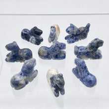 Load image into Gallery viewer, Trusty 2 Carved Sodalite Horse Pony Beads - PremiumBead Alternate Image 10