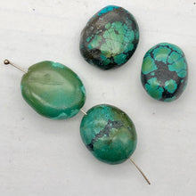 Load image into Gallery viewer, Turquoise Nugget Beads | 20x16x10 to 21x18x7mm | Blue | 4 Beads