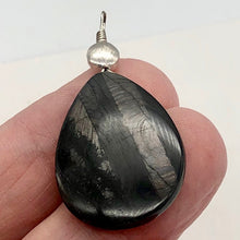 Load image into Gallery viewer, Hypersthene Briolette Sterling Silver Goddess Pendant | 1 3/4" Long |