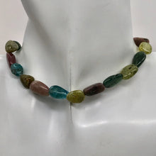 Load image into Gallery viewer, Tourmaline, Apatite Nugget Beads| 12x6mm | Green Blue Purple | 32 Bead Strand |