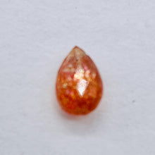 Load image into Gallery viewer, Natural Orange/Red Sunstone Briolette Pendant Bead |8x6x4mm | 1 Bead |