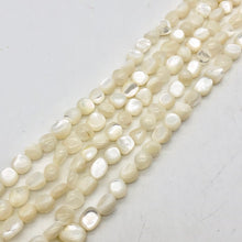 Load image into Gallery viewer, 7 Natural Mother of Pearl Shell Nugget Beads 4376