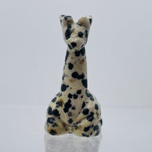 Load image into Gallery viewer, Dalmation Stone Giraffe Giraffe | 49x28x20mm | White Black | 1 Figurine