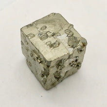Load image into Gallery viewer, Pyrite Cube Display Specimen! W/Quartz! |.5x.5x.5mm | silver | cube | 1 each | - PremiumBead Primary Image 1