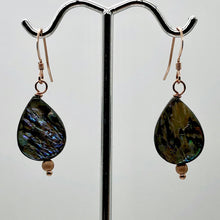 Load image into Gallery viewer, Labradorite 14k Gold Filled Drop Earrings | 1 1/4" Long | Rainbow |