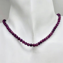 Load image into Gallery viewer, Madagascar Lepidolite Round Stone | 4mm | Purple lilac | 93 Bead(s) |