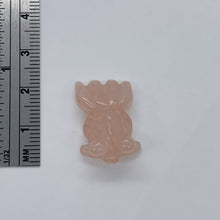 Load image into Gallery viewer, Swim Carved Rose Quartz Koi Goldfish Bead