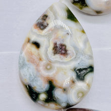 Load image into Gallery viewer, Ocean Jasper Graduated Round | 38x26 to 32x25x7 mm | Multi-color | 7 Beads |