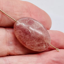 Load image into Gallery viewer, 1 Muscovite Oval Pendant Bead 009106