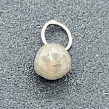 Load image into Gallery viewer, Diamond w/Loop .27 cts Teardrop | 3x3 mm. | Green | 1 Pendant |