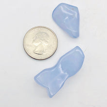 Load image into Gallery viewer, Blue Chalcedony Pendant Beads | 315 Carats | 34x19x9-26x19x8mm | 7 Beads - PremiumBead Alternate Image 7