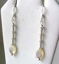 Load image into Gallery viewer, Delicious Mother of Pearl & Silver Earrings 8172 - PremiumBead Primary Image 1