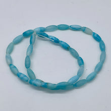 Load image into Gallery viewer, Hemimorphite Oval Bead Strand | 12x5mm | Blue | 34 Beads |