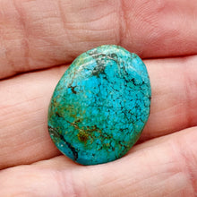 Load image into Gallery viewer, Natural Turquoise Nugget Focus or Master 26cts Bead | 25x20x9mm | Blue Brown |