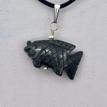 Load image into Gallery viewer, Hematite Koi Fish Pendant Necklace | Semi Precious Stone Jewelry|Silver Pendant - PremiumBead Alternate Image 5