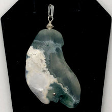 Load image into Gallery viewer, Translucent Ocean Jasper Sterling Silver Pendant | 2 1/4 Inch Long |
