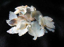 Load image into Gallery viewer, Stunning Carved White Shell Leaf Pendant Bead 8553A - PremiumBead Alternate Image 3
