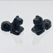 Load image into Gallery viewer, Black Stallion 2 Obsidian Horse Pony Beads - PremiumBead Primary Image 1