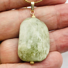Load image into Gallery viewer, Kunzite14K Gold Filled Pendant Hexagonal Pendant | 1 3/4" Long | Green | 1 Pendant